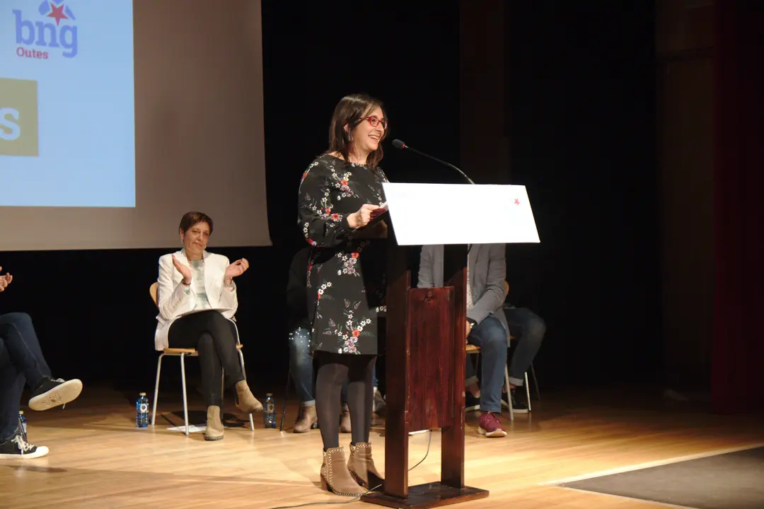 <p>Imaxes do mitin central do BNG de Outes de cara &aacute;s municipais do 2019</p>
