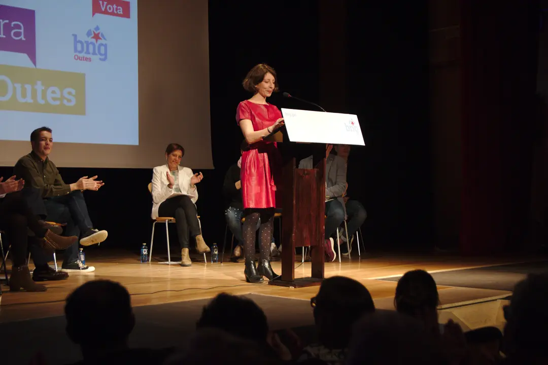 <p>Imaxes do mitin central do BNG de Outes de cara &aacute;s municipais do 2019</p>
